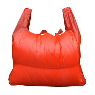 大号红色塑料袋加厚装喜糖的方便袋特大服装收纳打包搬家手提袋子