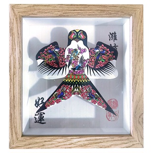 潍坊风筝摆件文创工艺品旅游纪念品送朋友伴手礼手工小纸鸢不能飞