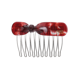 白鹿同款倒插梳女发夹边夹侧边发梳高颅顶神器蓬松刘海公主头碎发