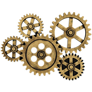 复古工业风齿轮墙壁挂件酒吧餐厅客厅背景墙上壁饰创意墙面装饰品