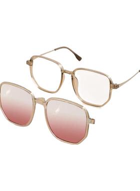 目匠二合一磁吸眼镜墨镜套镜女款