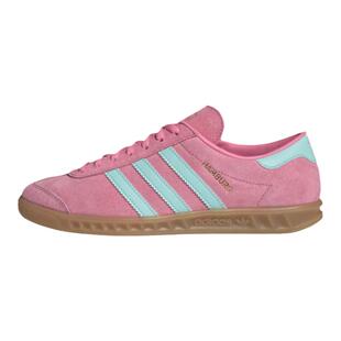 ADIDAS Originals HAMBURG运动板鞋女阿迪达斯三叶草T头鞋IH5459