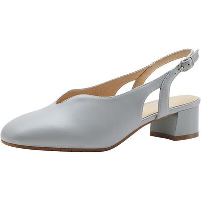 Bata包头凉鞋女2026夏商场新款时尚外穿优雅舒适羊皮凉鞋ABU35BH6