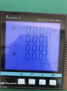 溢价-ACCUENERGY仪表ACUVIM II  SN AT07