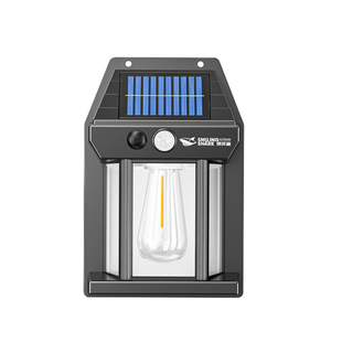 庭院壁灯户外防水太阳能墙壁灯别墅大门口背景墙感应灯花园露台灯