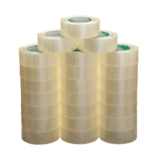 大卷透明胶带整箱批宽胶带封口打包胶带快递专用淘宝封箱包装胶布