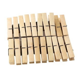 竹夹子晾衣夹家用固定木夹子晾衣服防风晒被厨房食品封口夹小夹子