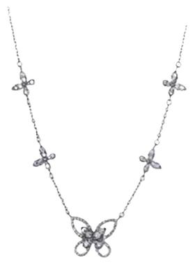 精致通勤时尚蝴蝶锁骨链