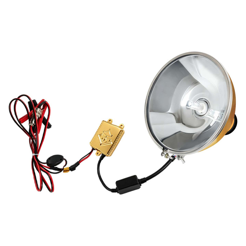 俱竞阳12V24V氙气钓鱼灯疝气夜钓