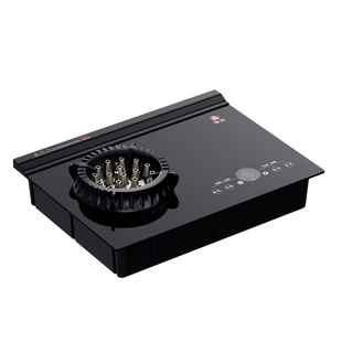 华火2025款新型家用电火灶明火不用燃气新能源台嵌电焰灶电生明火