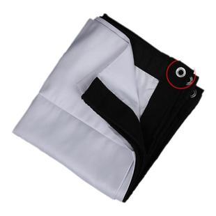 千楚电影幕布折叠有背包50寸-300寸便携户外怀旧老款电影幕布皮影戏影子舞幕布露天投影幕布高清数字电影幕布