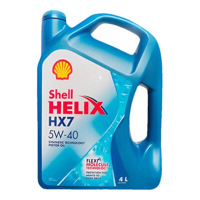 壳牌机油5W40合成SP新加坡进口喜力HX7PLUS汽车机油润滑油4L