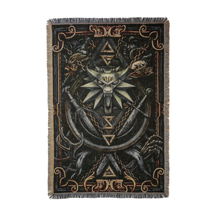 Starforged星辰铸造 巫师III周边保暖盖毯凯尔莫罕的庇护挂毯子