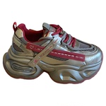 美式复古潮流炸街老爹鞋女2025秋冬超火松糕厚底6CM小个子运动鞋