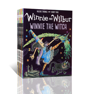 点读版牛津 Winnie the Witch女巫温妮系列幽默图画and wilbur英文原版绘本全套22册英文原版绘本吴敏兰图画故事书太空人点读版