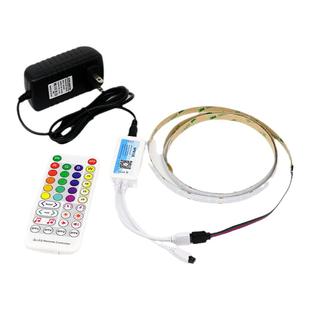 洞洞板已接入米家智能COB灯带12v低压led七彩汽车rgb氛围声控灯条