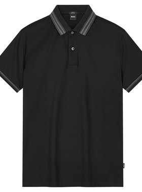HugoBoss黑标男士短袖POLO衫