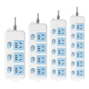 公牛插座组装排插排无线独立开关不带线插板分控多用功能接拖线板