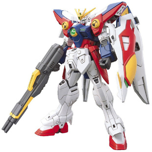 万代高达拼装模型 HGAC 1/144 162 高达W WING GUNDAM 飞翼敢达