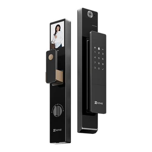 萤石AI3D人脸识别DL50FVX智能锁双屏掌静脉指纹锁视频家用电子锁