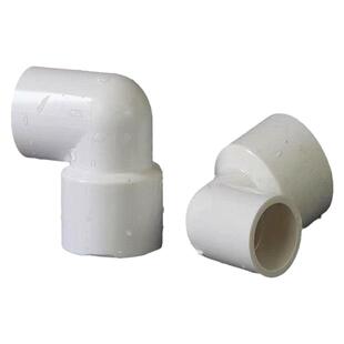 PVC管配件异径弯头90度弯20 25 32 50 63 变径弯头给水管配件接头