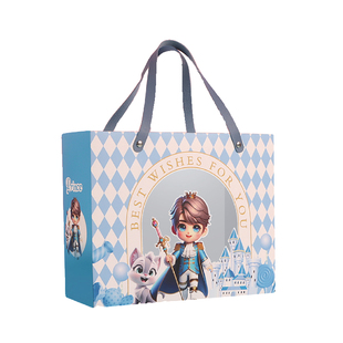 幼儿园生日伴手礼品袋六一儿童节空礼盒空盒包装盒零食喜糖大礼包