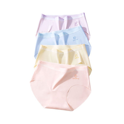 【7A抗菌冰丝无痕】女童内裤