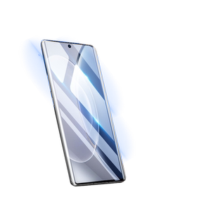 适用vivox90钢化膜x90pro手机膜x80全屏x70pro覆盖x60曲面x50防摔防爆pro+蓝光vivi全胶水凝uv保护贴膜por十