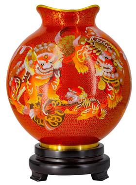 中外珐琅美术馆紫铜景泰蓝中国风