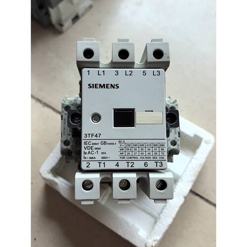 议价3TF47接触器90A线圈电压220V新设备维修