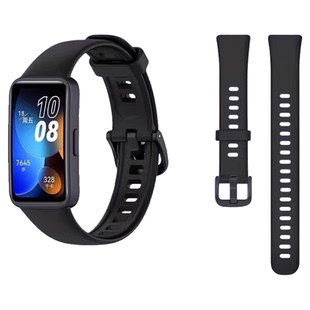 适用于Huawei手环8/nfc版新款华为手环9/10表带硅胶八band8表带尼龙透气米兰金属腕带运动手表带配件1669L