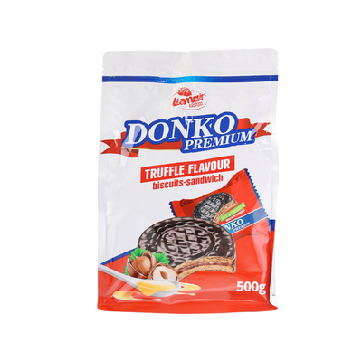 俄罗斯进口三明治巧克力饼干