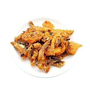 俏媳妇糖醋鱼皮30克狭鳕鱼皮面皮香辣酸甜即食下酒菜休闲零食