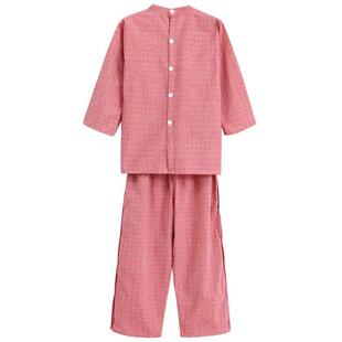 艾灸服女棉质刮痧按摩专用衣服后背开扣中医理疗针灸推拿拔罐上衣