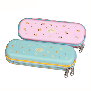 小学生防摔笔袋小清新可爱简约男女生大容量文具盒铅笔盒网红同款