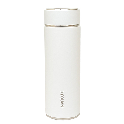 简约保温杯女士高颜值2025新款小巧便携水杯不锈钢商务泡茶杯子男