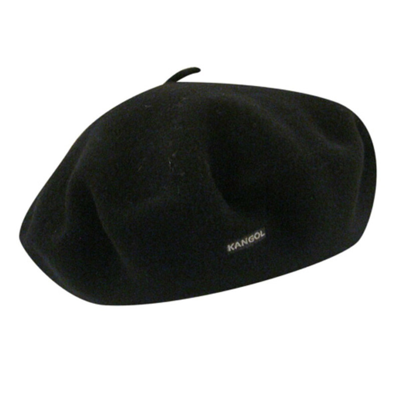 正品Kangol  BERET袋鼠羊毛刺绣画家帽IU李智恩同款贝雷帽