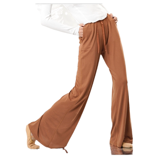 柳歌古典舞练功服女飘逸直筒阔腿美臀裤现代舞中国舞民族舞蹈裤女