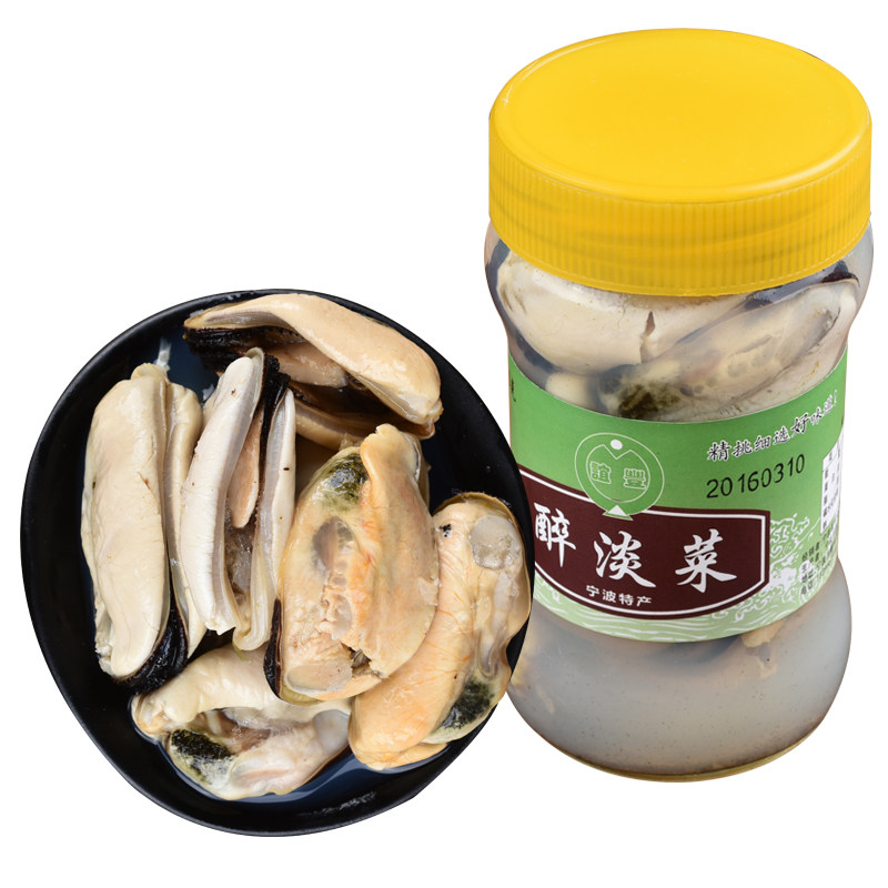 宁波老味道海鲜罐头醉野生鲜活