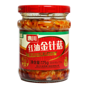惠川红油金针菇香辣下饭菜175*6