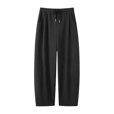 画风drawwind加绒休闲阔腿弯刀裤