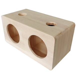 定制实木音响空箱音箱架汽车喇叭中置低音炮木箱体DIY多功能壁挂