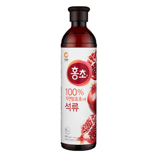 清净园红醋韩国进口果醋石榴蓝莓覆盆子水果醋饮料青苹果醋900ml