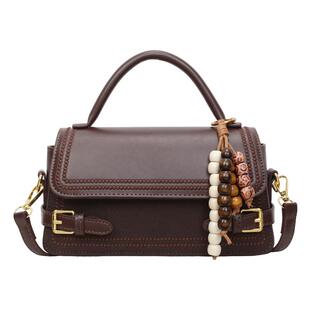 复古包包轻奢小众高级感女2026超火精致外出手拎包单肩斜挎小方包