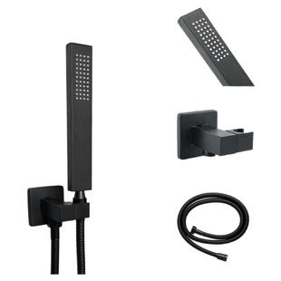 暗装花洒配件入墙式手喷支架墙座下出水内嵌隐形预埋式花洒软管