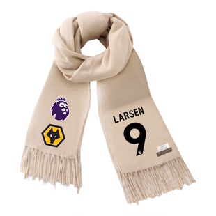 24-25狼队伍尔弗汉普顿流浪者队服足球围巾男女秋冬保暖围脖披肩