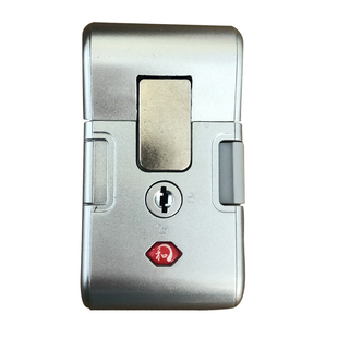 行李箱钥匙锁扣更换皮箱卡扣通用维修铝框拉杆箱扣锁拨片款密码锁