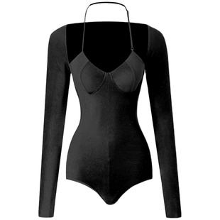 ZYM【Betty】上衣美背体操服高级版拉丁舞服女成人镂空带内衣2265