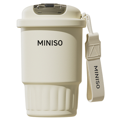 MINISO316咖啡杯女外带2025学生