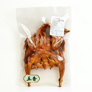 中谷凤风干鸡500g整只腊鸡即食咸香下饭腊味年货手撕风干鸡